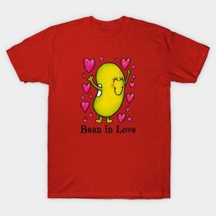 Just Bean Happy - Bean in love T-Shirt